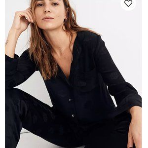 Floral Jacquard Shirt